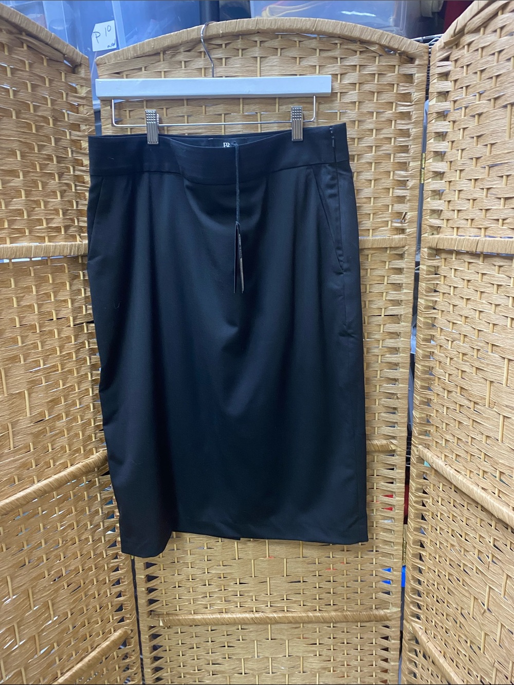 Banana Republic Black Pencil Skirt with Tailored Waist